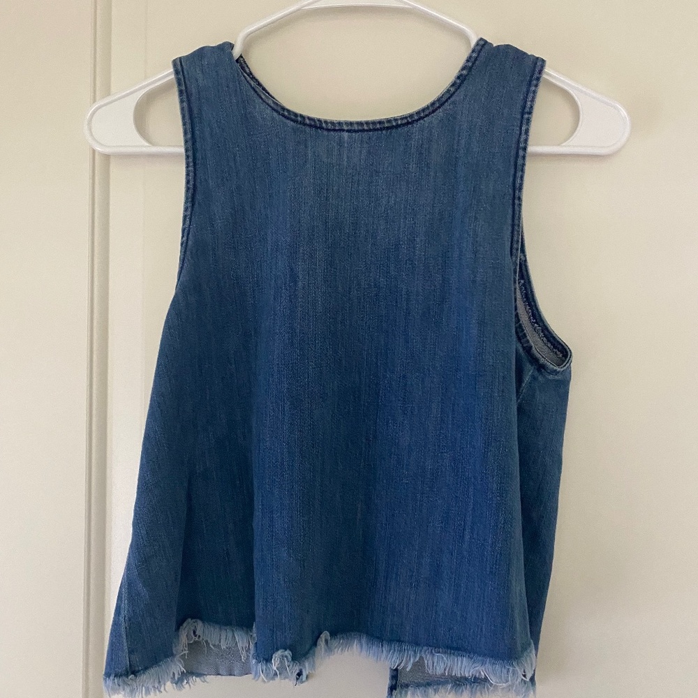 Denim Aerie Tank Top